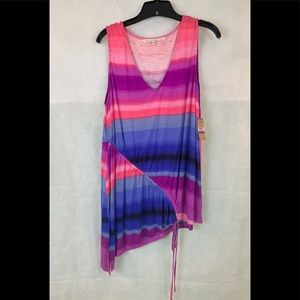 RACHEL Rachel Roy Multicolored Striped Top